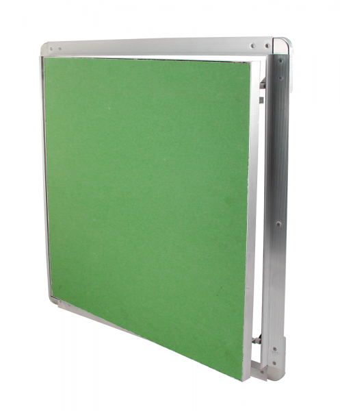 Revisionsklappe 300 x 300mm mit 12,5mm GKBI Einlage geklebt